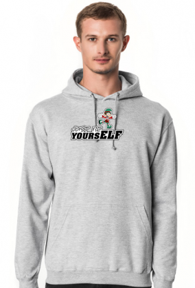 Just be yoursELF (bluza męska kaptur)