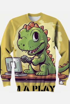 Grający dinozaur