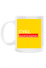 Kubek biały Cykl Warszawski