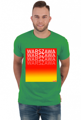 T-Shirt męski Warszawa