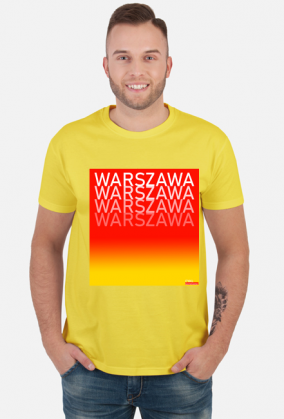 T-Shirt męski Warszawa