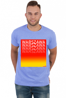 T-Shirt męski Warszawa