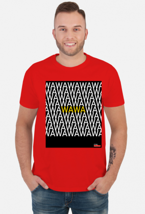 T-Shirt męski WAWA