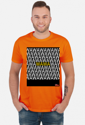 T-Shirt męski WAWA