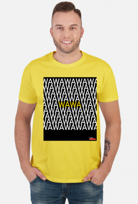 T-Shirt męski WAWA
