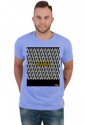 T-Shirt męski WAWA