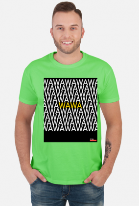 T-Shirt męski WAWA