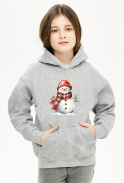Bluza dziecięca z kapturem Bałwanek