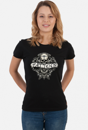 "Tattoos Tshirt V1" Damska