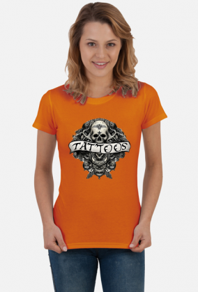 "Tattoos Tshirt V1" Damska