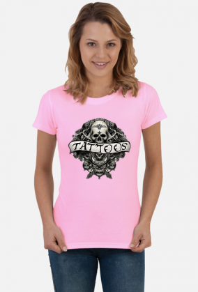 "Tattoos Tshirt V1" Damska