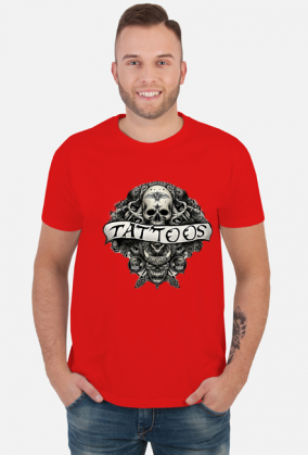 "Tattoos Tshirt V1" Męska