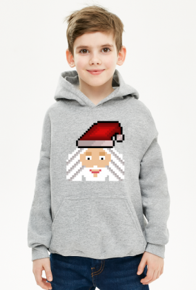 Świąteczna bluza dziecięca z kapturem