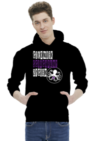 Ściuchrana Bluza Męska (Czarna)