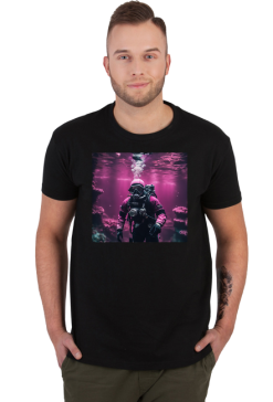 Pink diver
