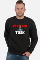 sweter czarny z napisem "Otto von Tusk" zabawny