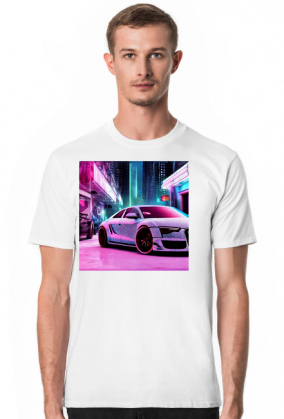 Koszulka cyberpunk audi