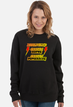 Jestem jak prąd (bluza damska klasyczna)