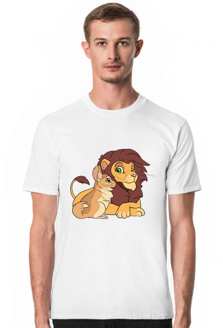 szynszylowa koszulka,lew