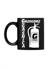 Grzegorz - G jak Gaśnica (kubek) jg