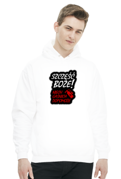 Niech gaśnica dopomoże (bluza męska kaptur)