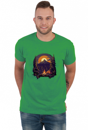 Koszulka Buschcraft Night / Buschcraft Noc