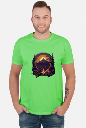 Koszulka Buschcraft Night / Buschcraft Noc