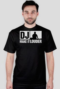 DJ Make It Louder - męska (czarna)