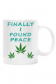 Finally I found peace