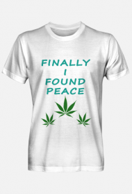 Finally I found peace
