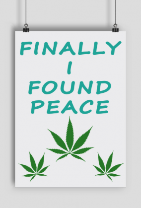 Finally I found peace