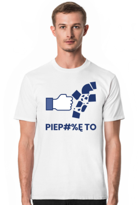 Nie lubię Facebooka - Śmieszne koszulki