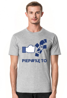 Nie lubię Facebooka - Śmieszne koszulki