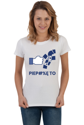 Nie lubię Facebooka - Śmieszne koszulki