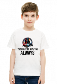 The Force Be With T-shirt Kid