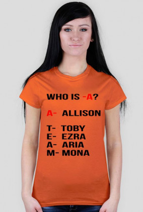 Koszulka who is -A?