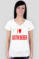 KOSZULKA I LOVE JUSTIN BIEBER