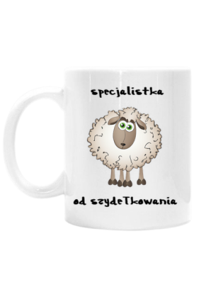 Kubek 2 Moje Pasje "Specjalistka od szydełkowania"