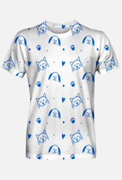 Pieski i kotki full print