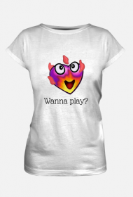 T-shirt koszulka bara-bara Wanna play? The Sims
