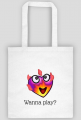 Torba bawełniana bara bara Wanna play? The Sims
