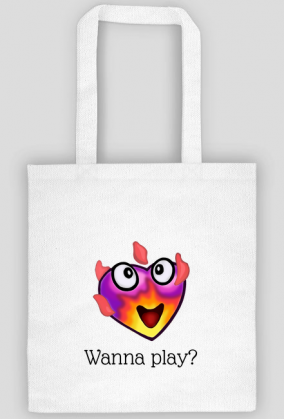 Torba bawełniana bara bara Wanna play? The Sims