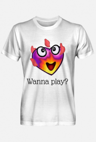 T-shirt koszulka bara-bara Wanna play? The Sims