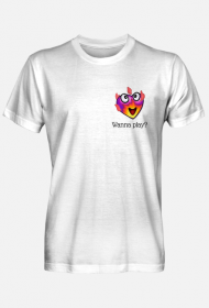 T-shirt koszulka bara bara Wanna play? The Sims