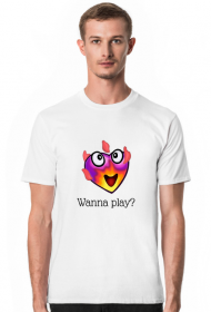 T-shirt koszulka bara bara Wanna play? The Sims
