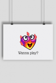 Plakat bara bara Wanna play? The Sims