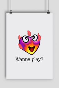 Plakat bara bara Wanna play? The Sims