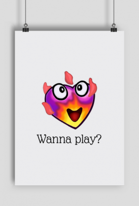 Plakat bara bara Wanna play? The Sims