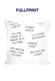 Poduszka dla nauczyciela