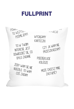 Poduszka dla nauczyciela